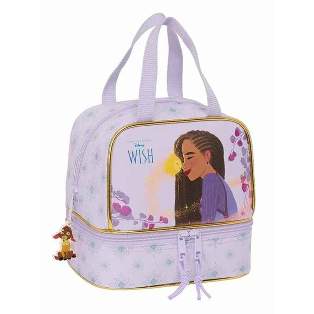 Porta-merendas Térmico Wish Lilás 20 x 20 x 15 cm