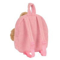 Mochila Infantil Safta Urso de Peluche Cor de Rosa 23 x 27 x 7,5 cm