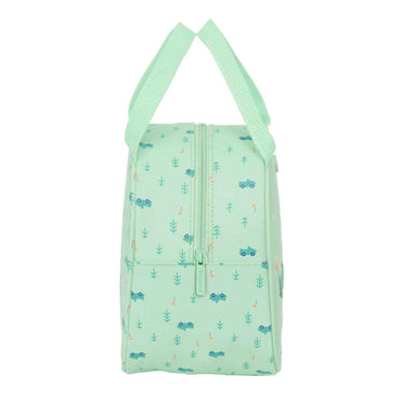Porta-merendas Térmico Safta Carros Verde 19 x 22 x 14 cm
