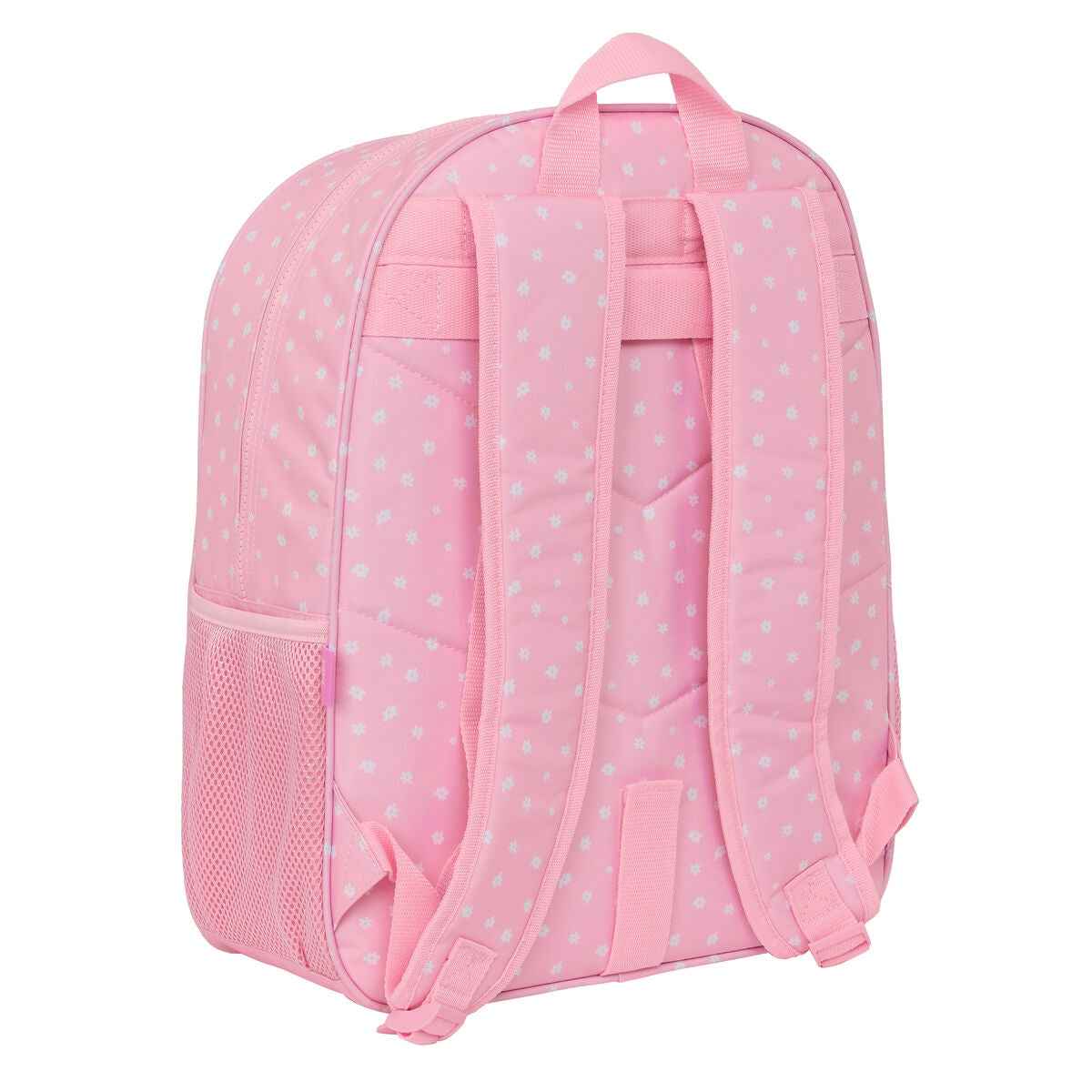 Mochila Escolar Glow Lab Sweet home Cor de Rosa 33 x 42 x 14 cm