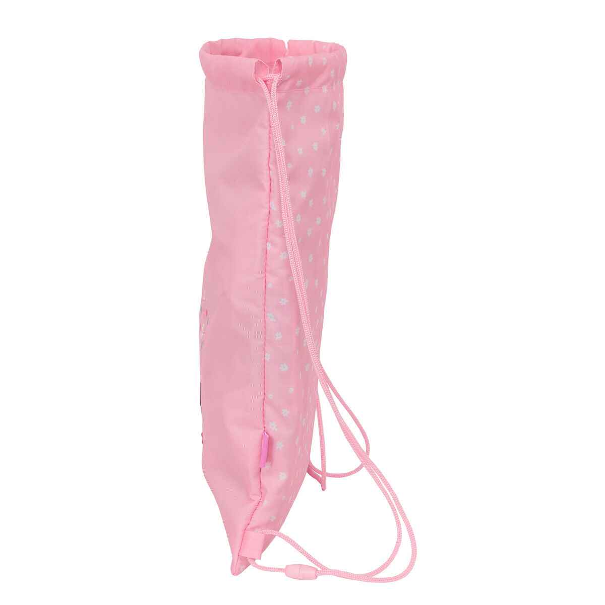 Saco Mochila com Cordas Glow Lab Sweet home Cor de Rosa 26 x 34 x 1 cm
