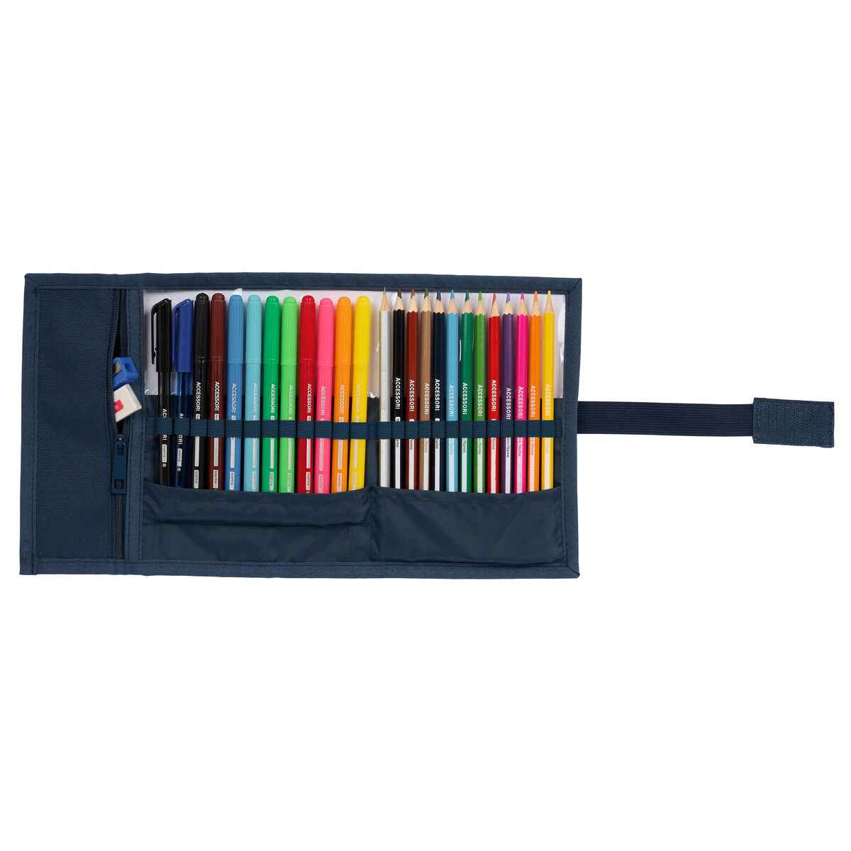 Bolsa Escolar El Ganso Classic Azul Marinho 7 x 20 x 7 cm 27 Peças