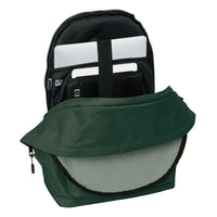 Mochila para notebook Munich Basic Verde 31 x 44 x 18 cm