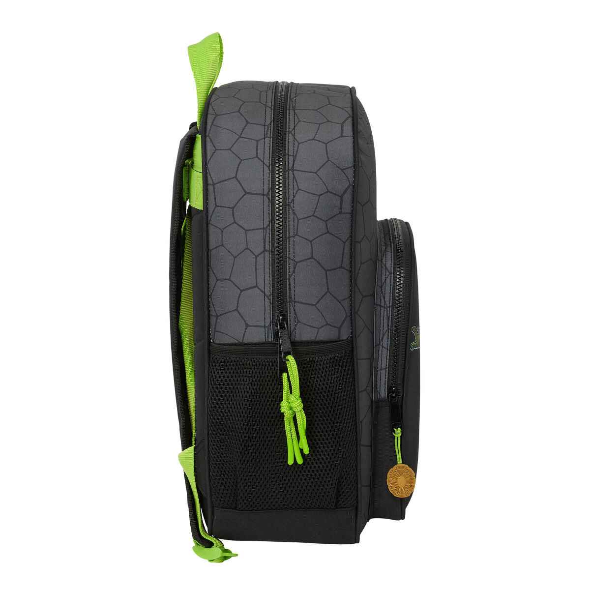 Mochila Escolar Teenage Mutant Ninja Turtles Preto Cinzento 33 x 42 x 14 cm