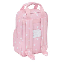 Mochila Infantil Safta Koala Cor de Rosa 20 x 28 x 8 cm
