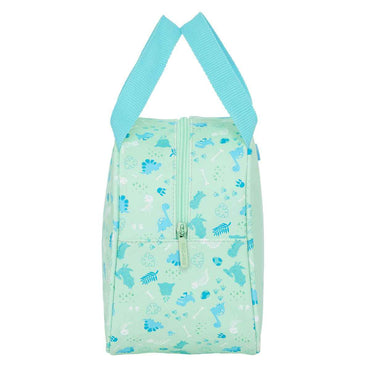 Porta-merendas Térmico Safta Dino Verde 19 x 22 x 14 cm