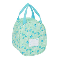 Porta-merendas Térmico Safta Dino Verde 19 x 22 x 14 cm