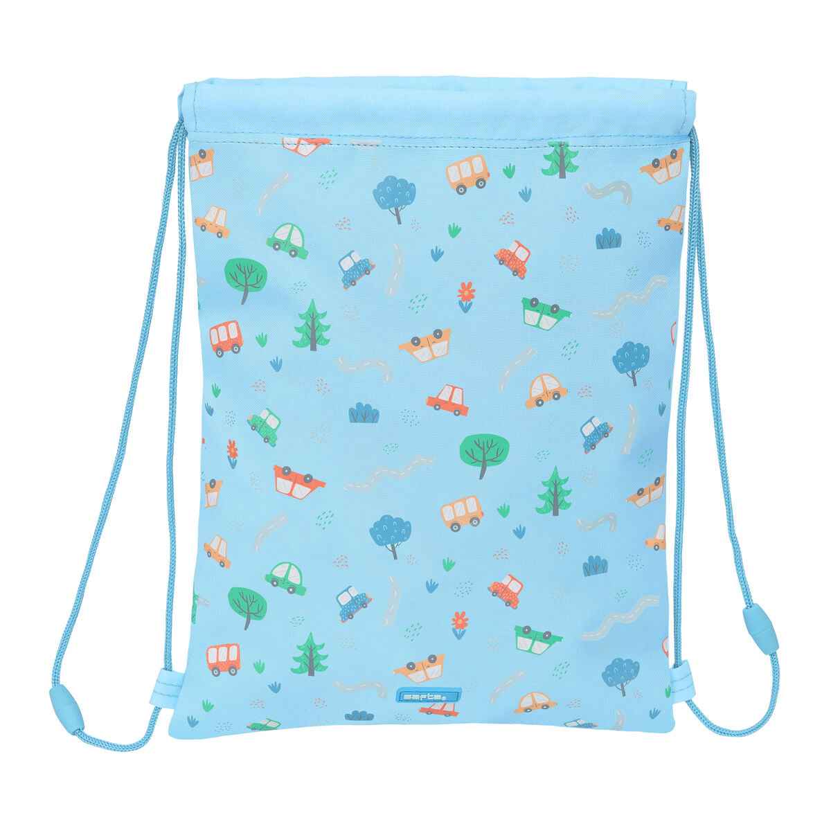 Saco Mochila com Cordas Safta Coches Azul 26 x 34 x 1 cm