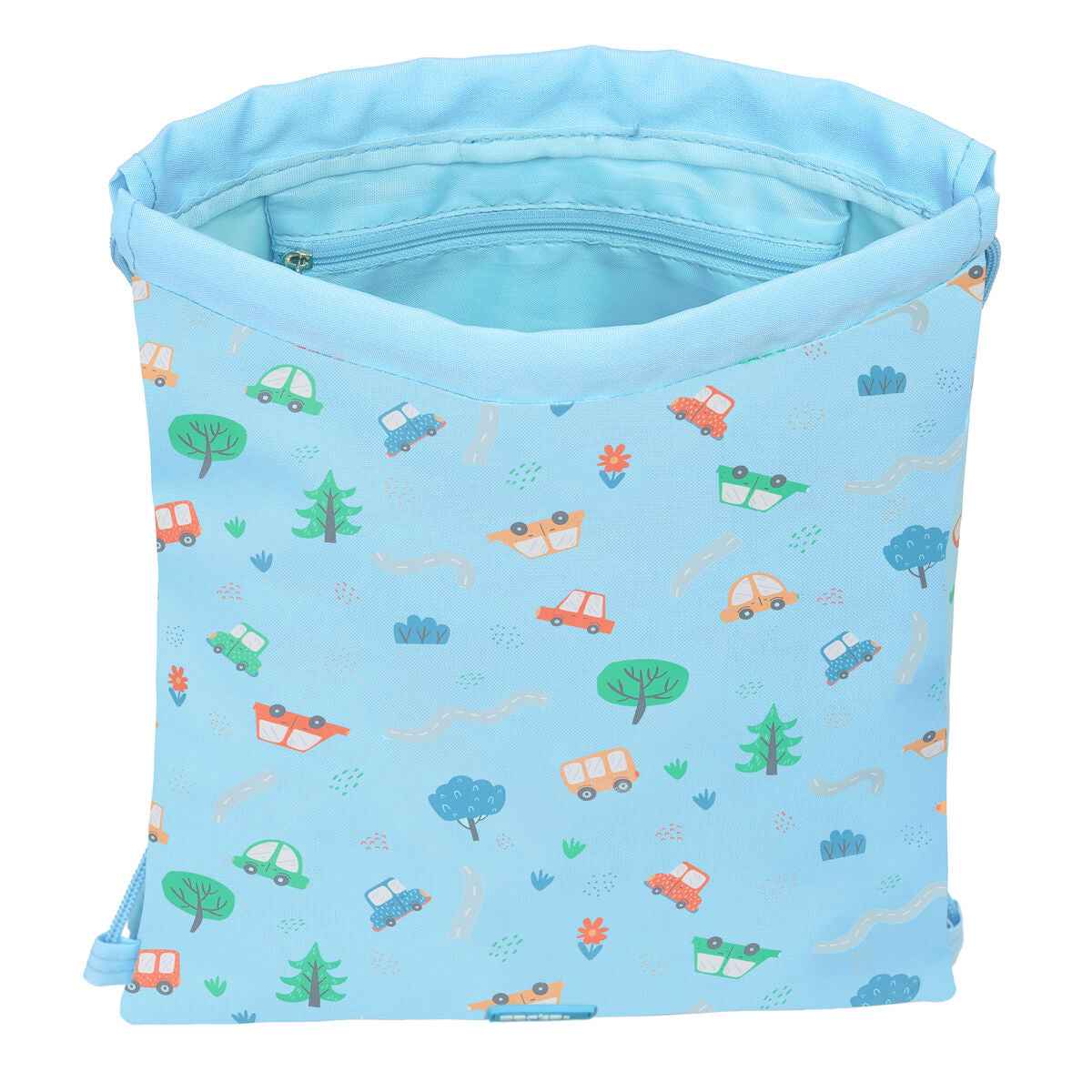 Saco Mochila com Cordas Safta Coches Azul 26 x 34 x 1 cm