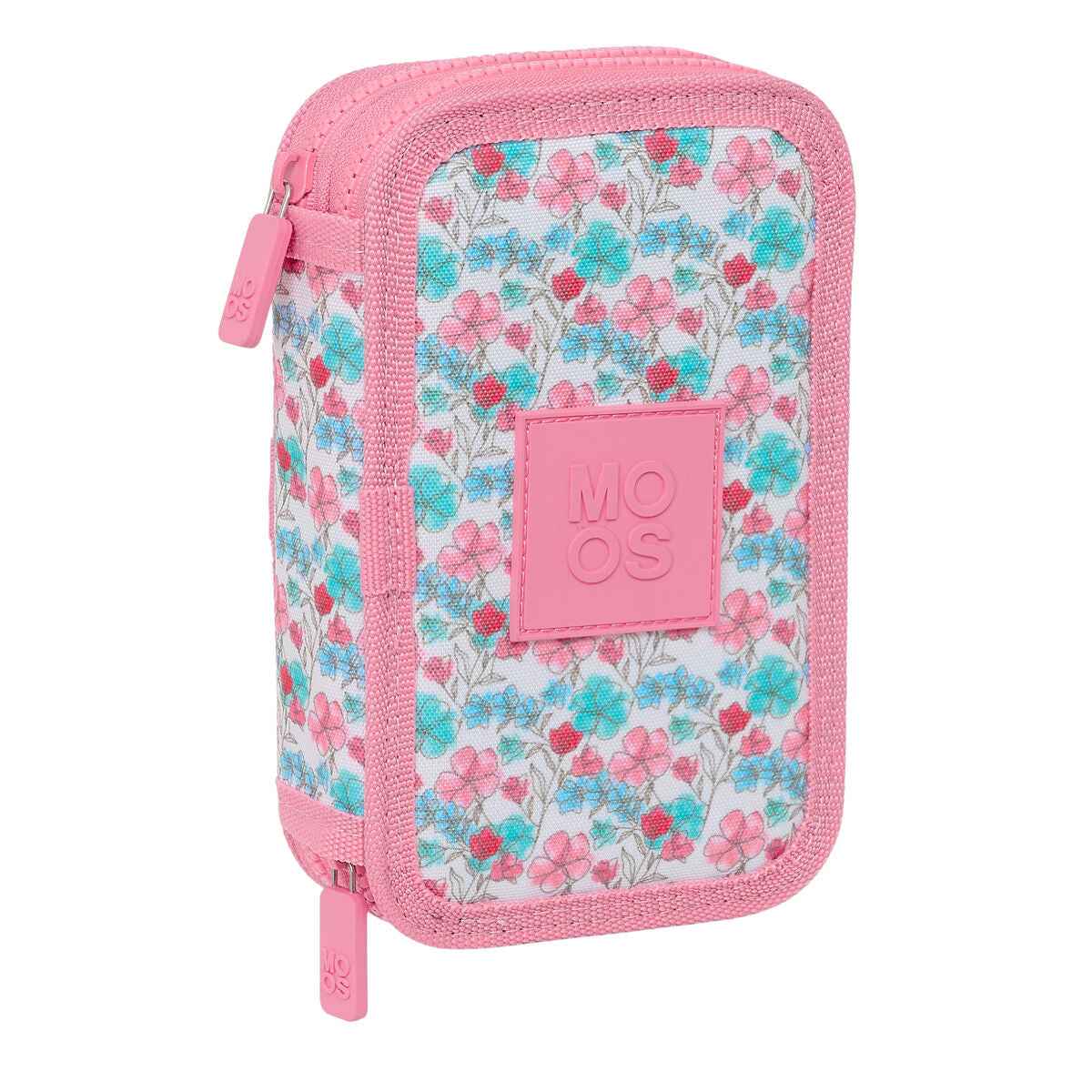Bolsa Escolar Safta Flores 12,5 x 19,5 x 4 cm