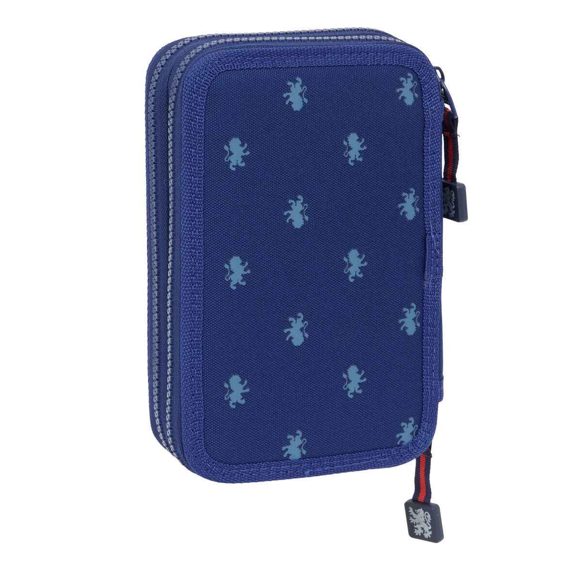 Estojo Duplo Harry Potter Captain Azul Marinho 12.5 x 19.5 x 4 cm Estojo Duplo 29 Peças