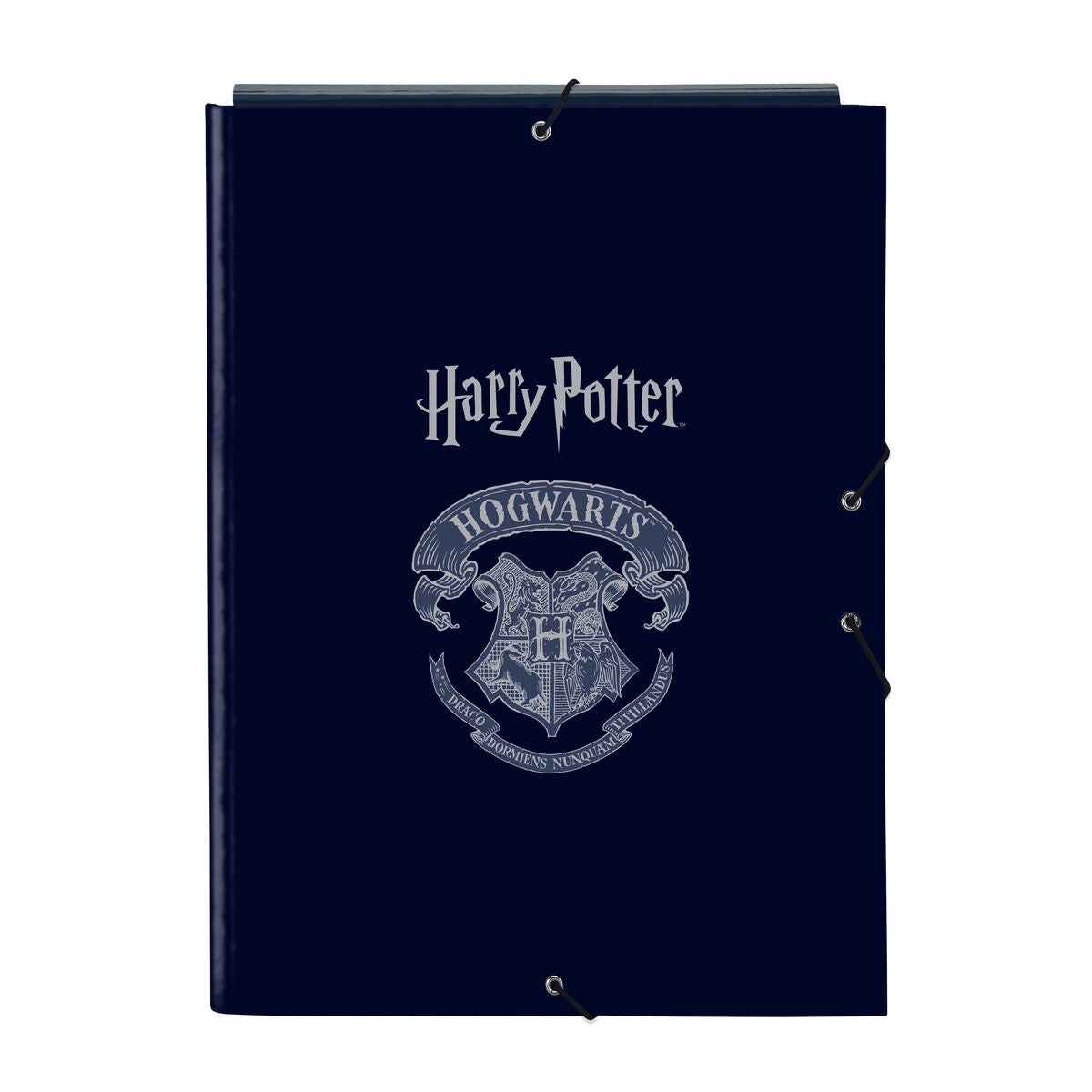 Pasta com argolas Harry Potter Captain Azul Marinho A4 26 x 33.5 x 2.5 cm