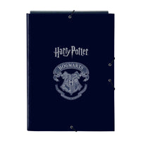 Pasta com argolas Harry Potter Captain Azul Marinho A4 26 x 33.5 x 2.5 cm