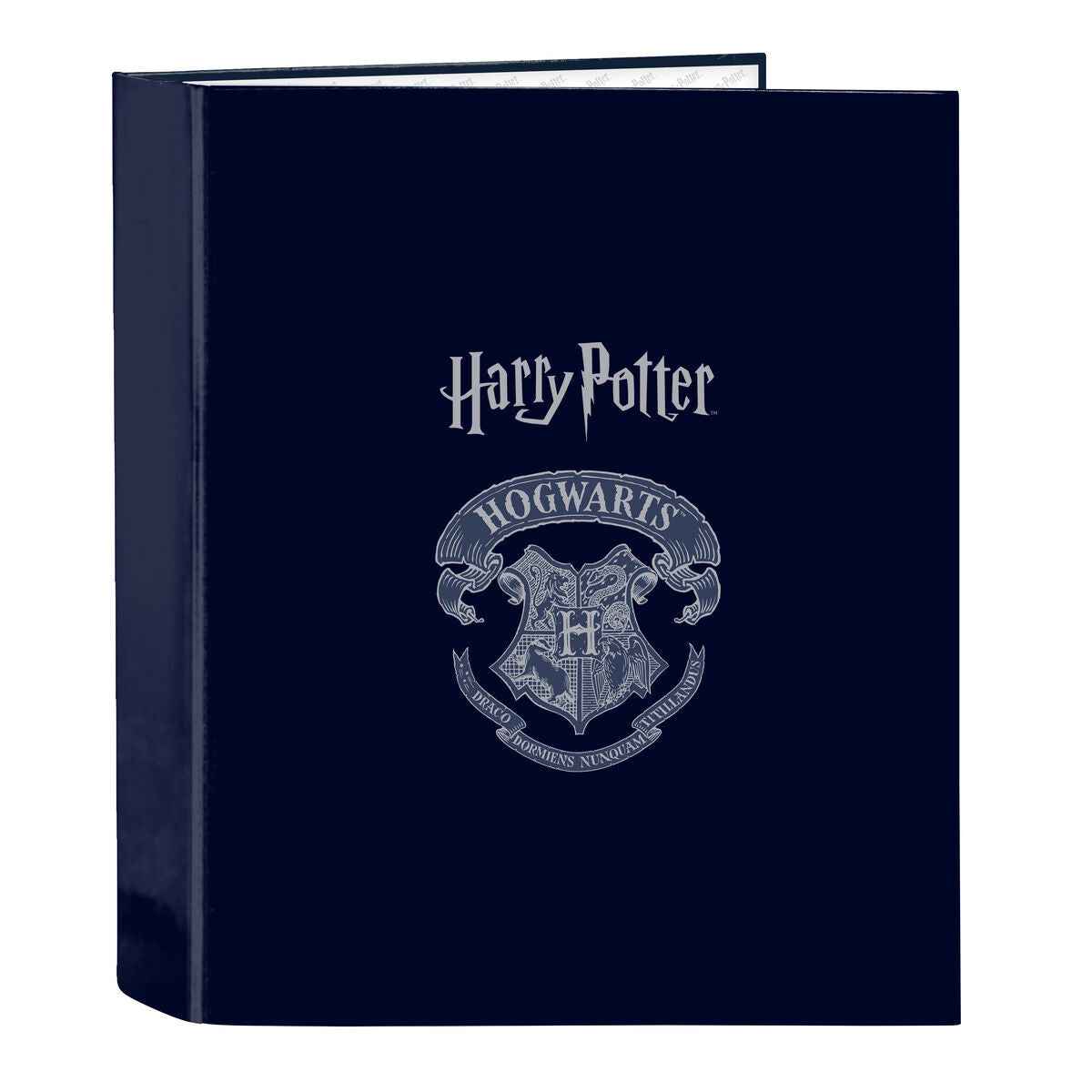 Pasta com argolas Harry Potter Captain Azul Marinho A4 27 x 33 x 6 cm