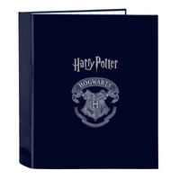 Pasta com argolas Harry Potter Captain Azul Marinho A4 27 x 33 x 6 cm