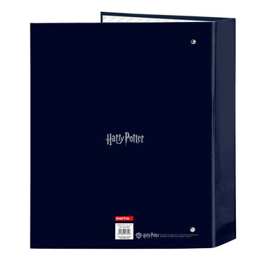Pasta com argolas Harry Potter Captain Azul Marinho A4 27 x 33 x 6 cm