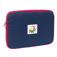 Capa para Portátil Benetton Cherry Cereja Azul Marinho 15,6'' 39,5 x 27,5 x 3,5 cm