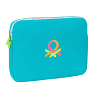 Capa para Portátil Benetton Summer Azul 15,6'' 39,5 x 27,5 x 3,5 cm