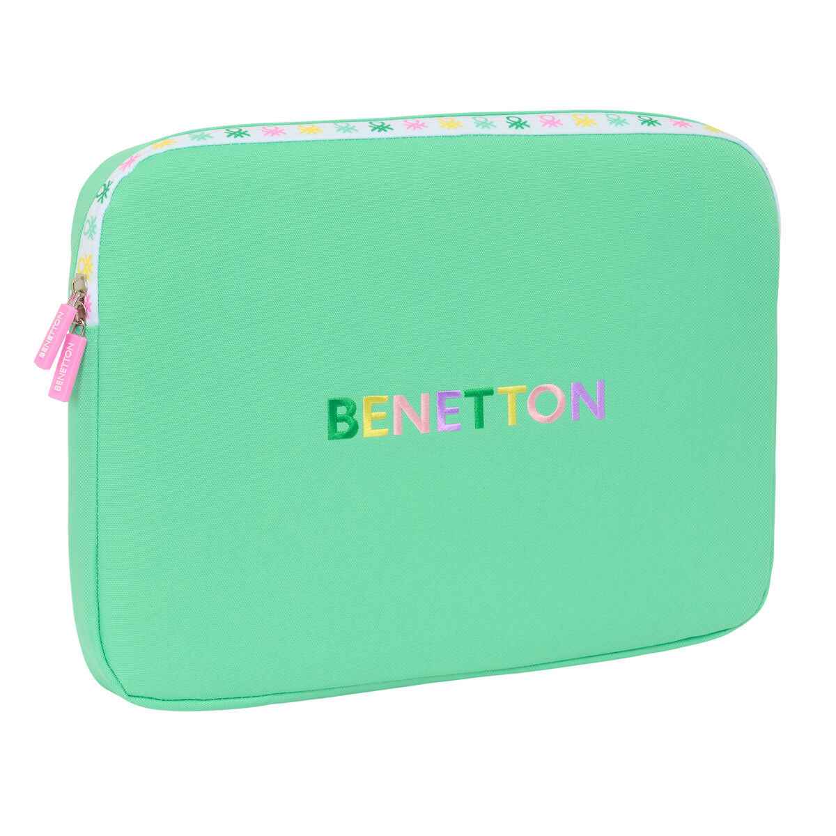 Capa para Portátil Benetton Mint Verde 15,6'' 39,5 x 27,5 x 3,5 cm