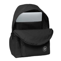 Mochila para notebook Munich Black Preto 31 x 43 x 13 cm