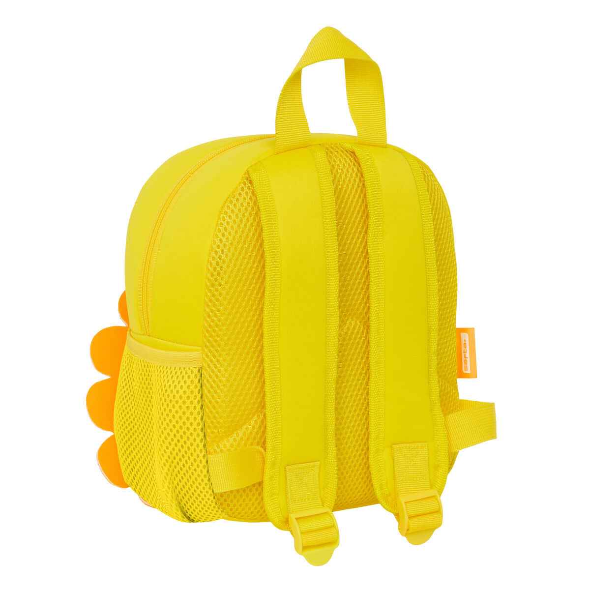 Mochila Infantil Safta Leon Amarelo 20 x 25 x 9 cm