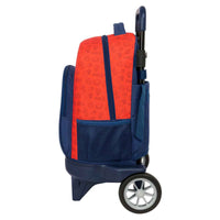 Mochila Escolar Super Mario Trick Vermelho Azul escuro 33 x 45 x 22 cm