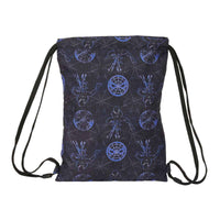 Saco Mochila com Cordas Spider-Man Attack Preto 26 x 34 x 1 cm