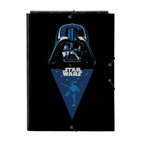 Pasta com argolas Star Wars Rebellion Preto A4 26 x 33.5 x 2.5 cm