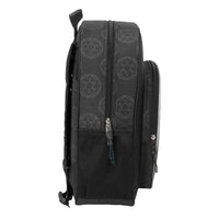 Mochila Escolar Star Wars Rebellion Preto 32 x 38 x 12 cm
