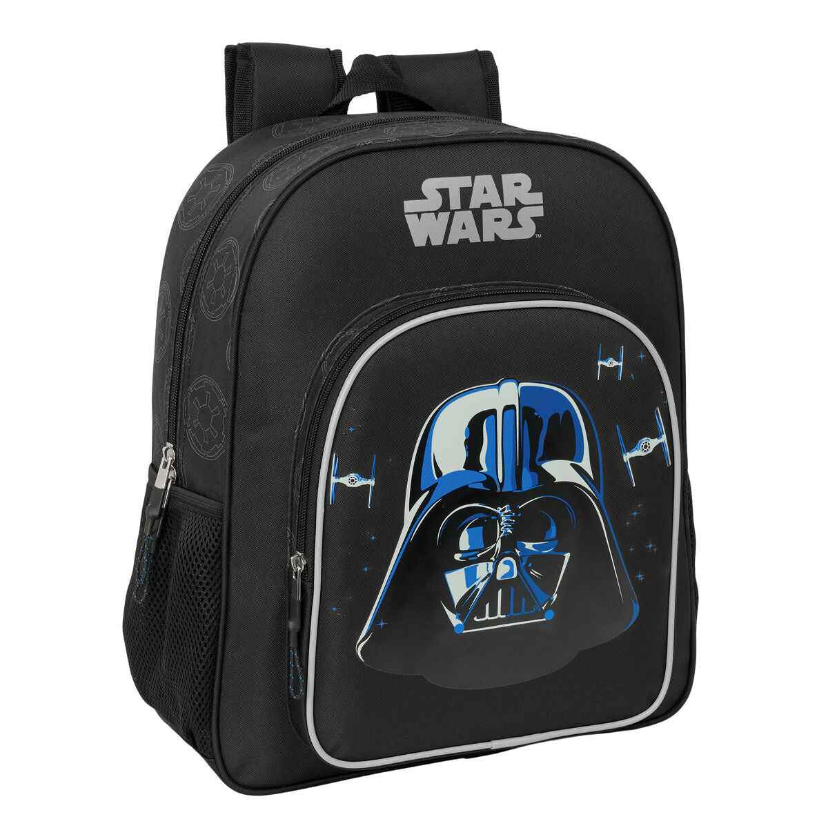 Mochila Escolar Star Wars Rebellion Preto 32 x 38 x 12 cm