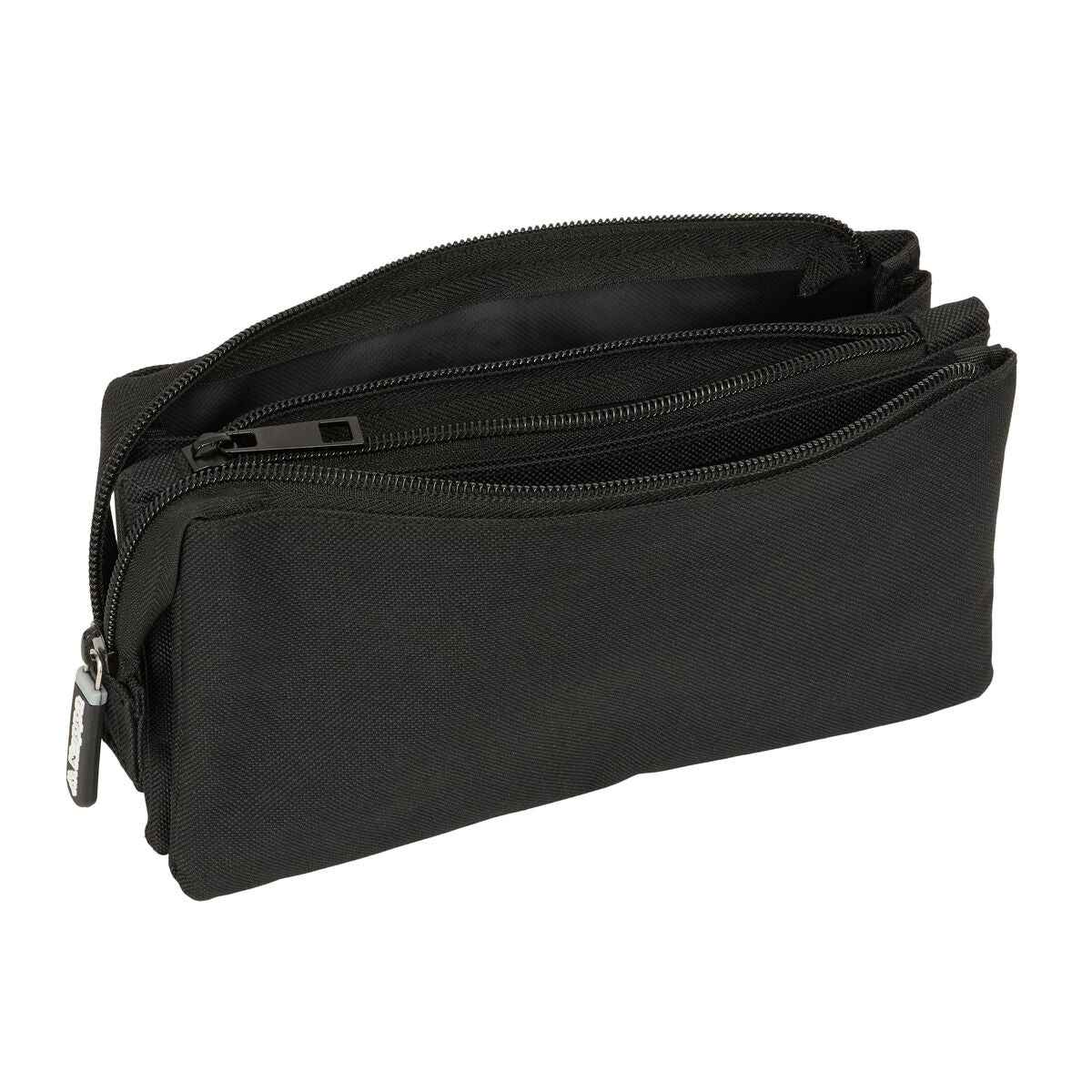 Malas para tudo triplas Kappa Dark Preto 22 x 12 x 3 cm