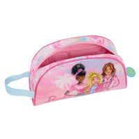 Nécessaire de Viagem Barbie Painterly Cor de Rosa Azul celeste 26 x 16 x 9 cm