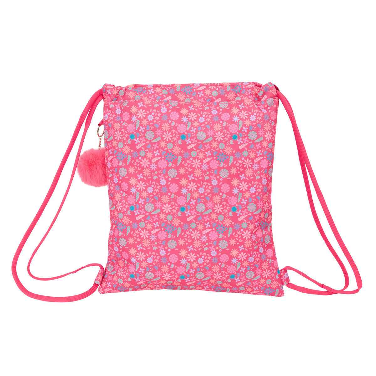 Saco Mochila com Cordas Safta Feeling Multicolor 35 x 40 x 1 cm