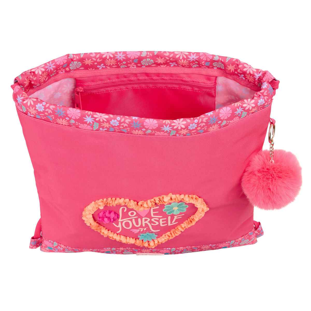 Saco Mochila com Cordas Safta Feeling Multicolor 35 x 40 x 1 cm