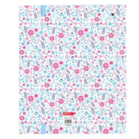 Pasta com argolas BlackFit8 Cool Multicolor 27 x 32 x 3.5 cm