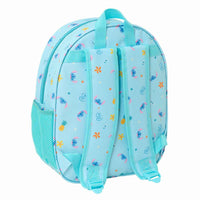 Mochila Infantil Lilo & Stitch Azul Claro 27 x 33 x 10 cm 3D