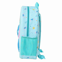 Mochila Infantil Lilo & Stitch Azul Claro 27 x 33 x 10 cm 3D
