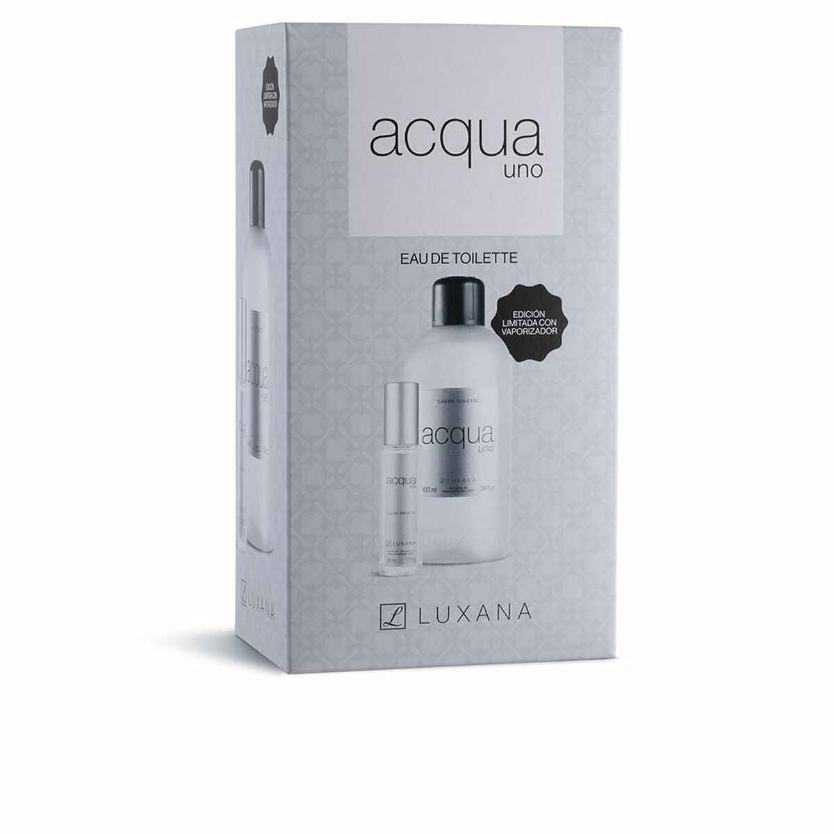 Conjunto de Perfume Unissexo Luxana Acqua Uno 2 Peças