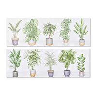 Tela DKD Home Decor Pinheiro Tela 90 x 1,5 x 30 cm