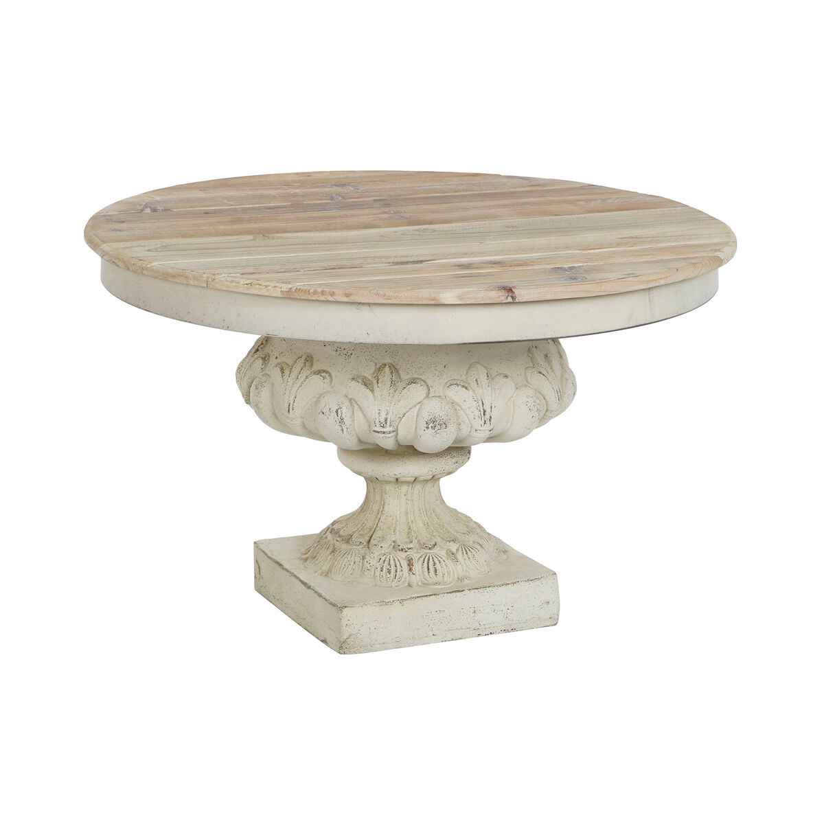 Mesa de Centro DKD Home Decor Abeto Madeira MDF 80 x 80 x 50 cm