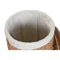Conjunto de Cestas Home ESPRIT Branco Natural Zostera marina Tropical (3 Peças)