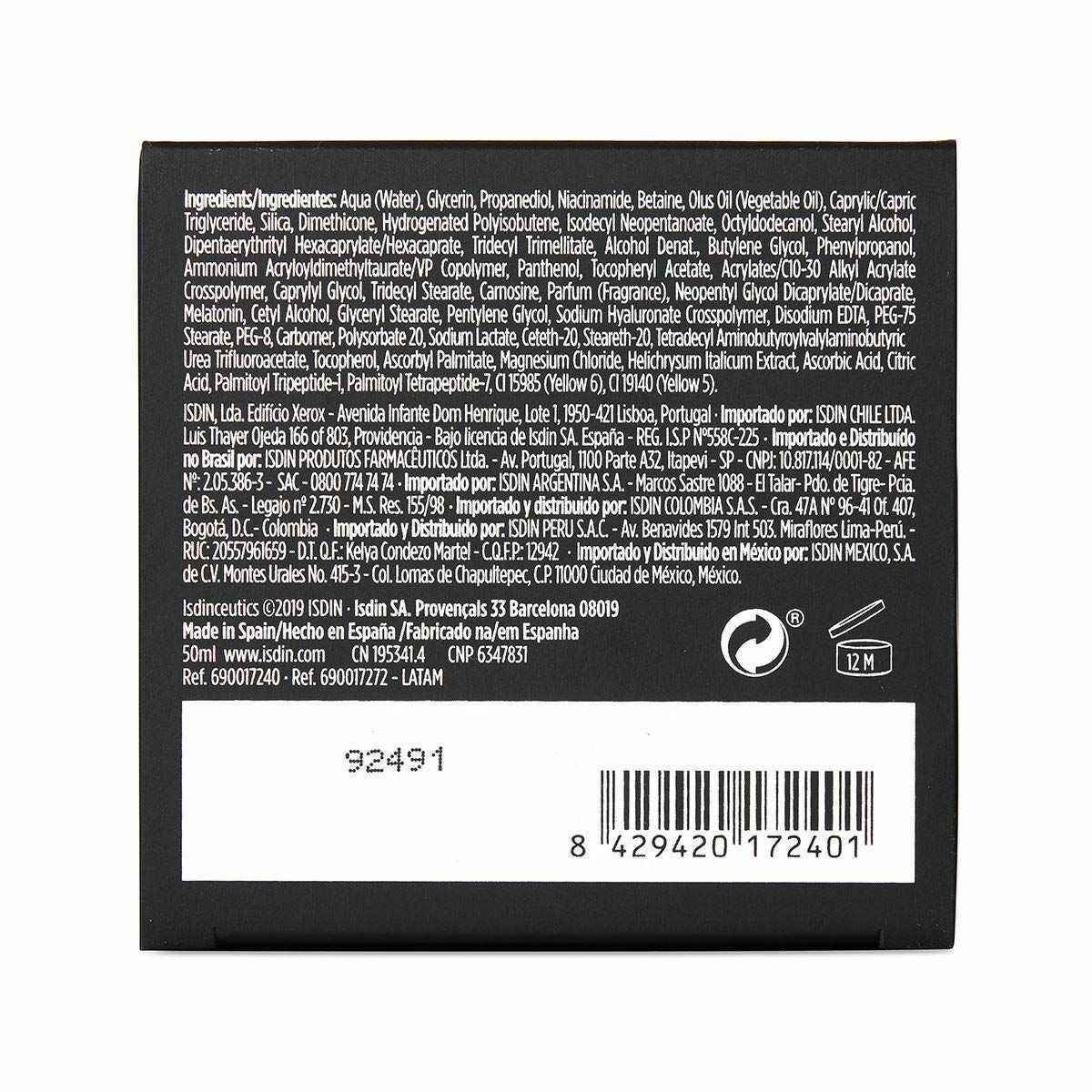 Creme de Noite Isdin Isdinceutics Reverse 50 g