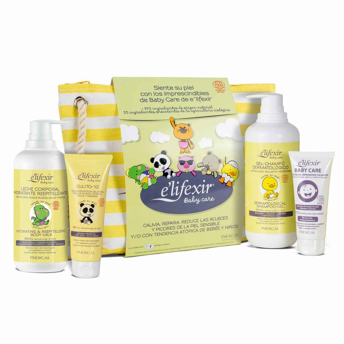 Conjunto de higiene Elifexir BABY CARE 5 Peças