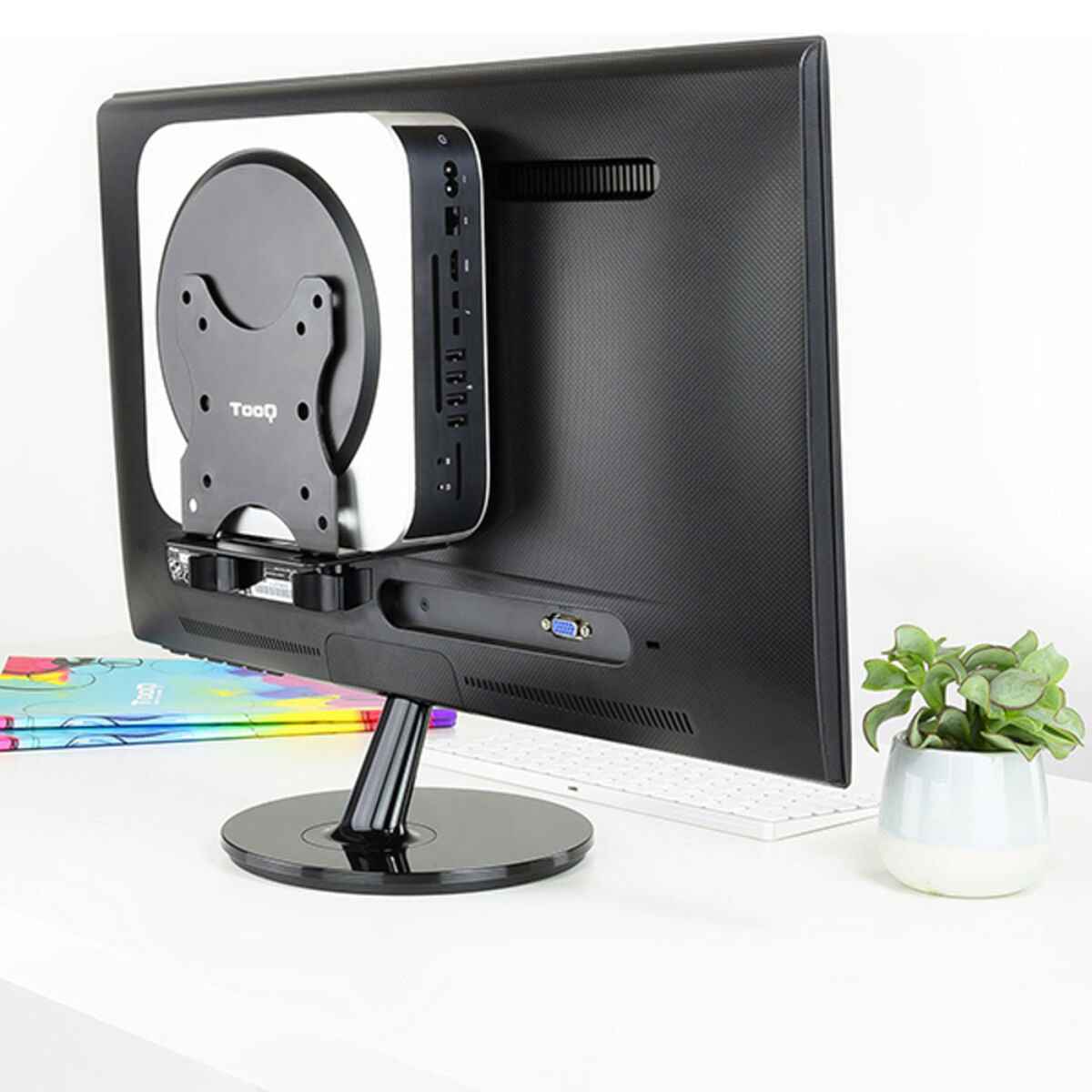 Suporte para PC TooQ TCCH0001-B 5 Kg Metal
