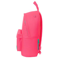 Mochila para notebook Nait Nait Fluor Cor de Rosa 31 x 41 x 16 cm