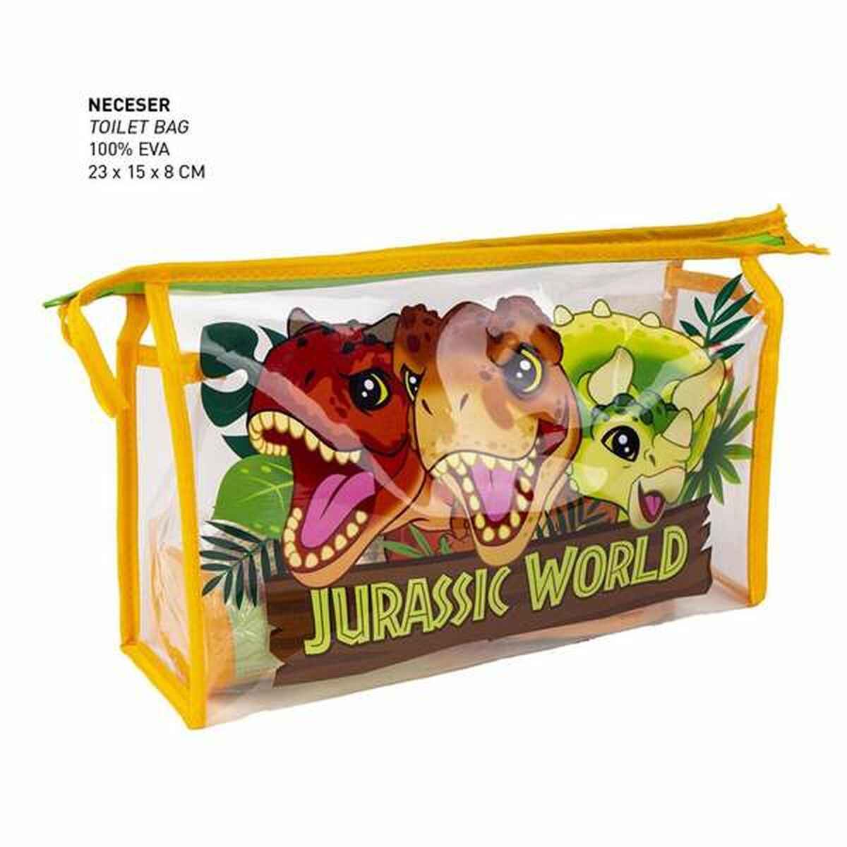 Conjunto de Higiene Infantil de Viagem Jurassic Park 4 Peças