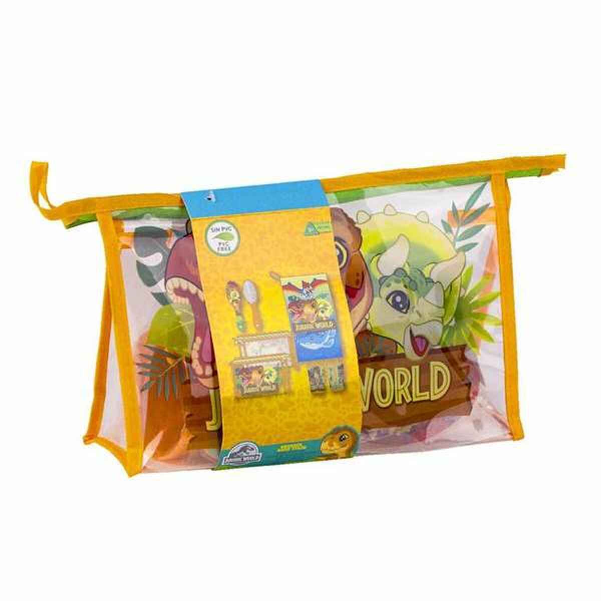 Conjunto de Higiene Infantil de Viagem Jurassic Park 4 Peças