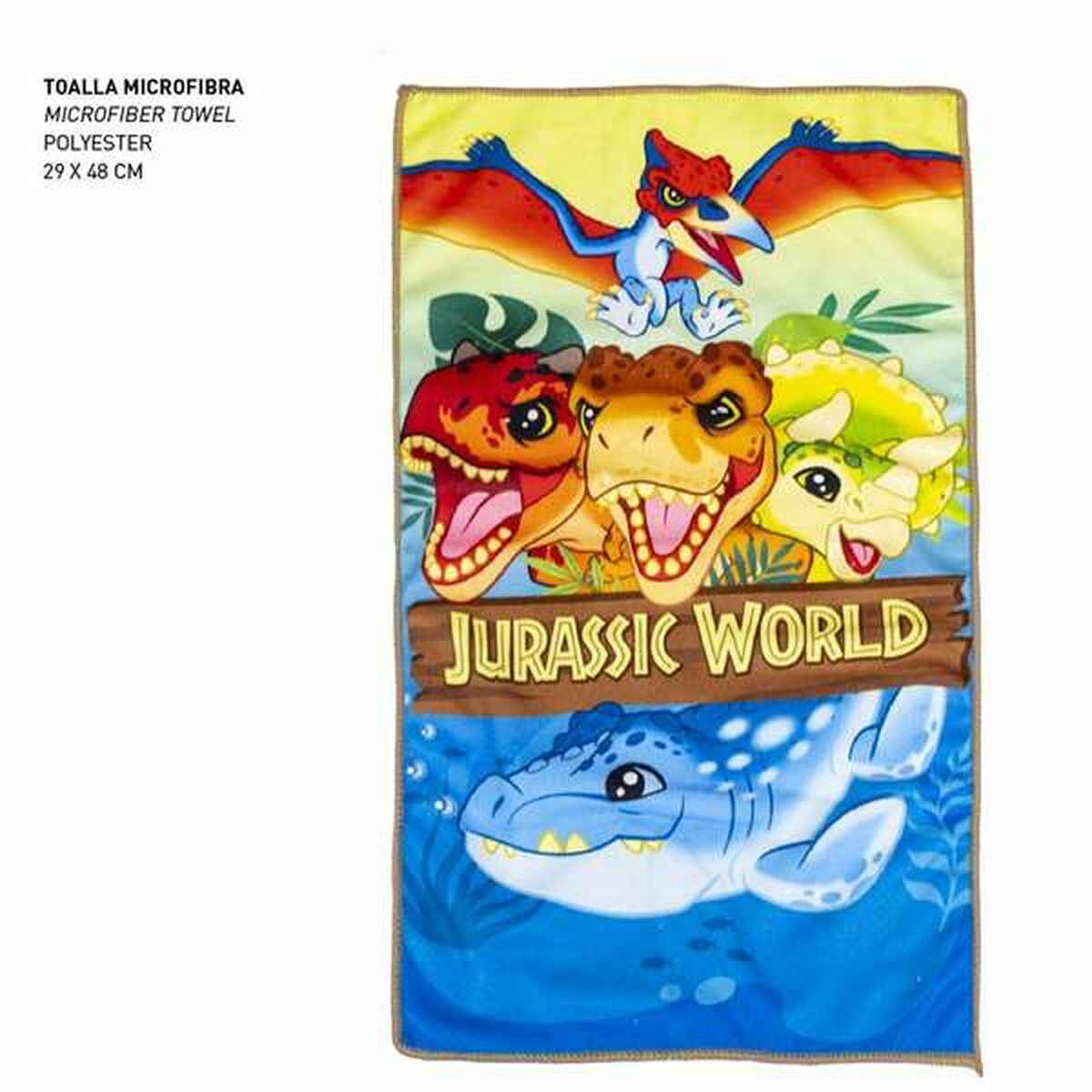 Conjunto de Higiene Infantil de Viagem Jurassic Park 4 Peças