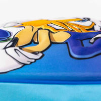 Mochila Escolar 3D Sonic 25 x 31 x 9 cm