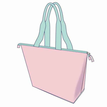 Saco de Praia Stitch Azul 47 x 33 x 15 cm